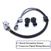 Knock Detonation Sensor &amp; Connector Pigtail ชุดสายไฟสำหรับ Lexus Toyota 89615-06010, 89615-20090, 89615-BZ030, 89615-BZ040