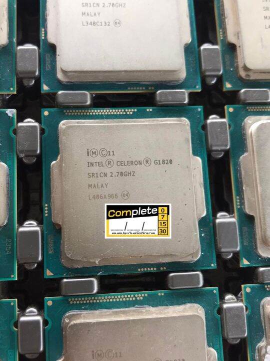 CPU(ซีพียู)-Celeron-G1820-2.70Ghz-Socket1150-แถมฟรีซิลิโคน | Lazada.co.th