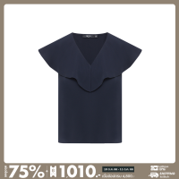 G2000 เสื้อเบลาส์ผู้หญิง รูปทรงตรง (REGULAR FIT) รุ่น 3124153179 NAVY เสื้อเบลาส์ เสื้อผ้า เสื้อผ้าผู้หญิง