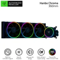 Razer レイザー Hanbo Chroma RGB AIO Liquid Cooler 360MM (aRGB Pump