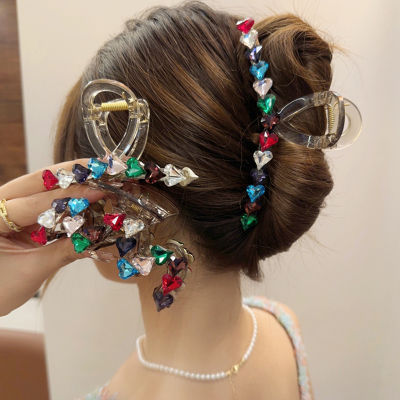 Shark Clip Hairpin Hair Accessories Niche Large Size Hindbrain Spoon Fashion New Love Summer