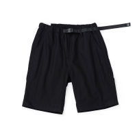 SIMWOOD  Summer New Belted Shorts Men 100 Cotton Comfortable Elastic Waist Knee-Length Casual Solid Color Loose Shorts