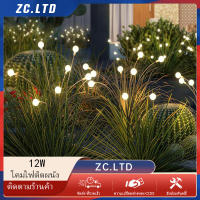 {2PCS} 8LED แสงอาทิตย์สนามหญ้า ไฟสวนโซล่าเซลล์ โคมไฟพลังงานแสงอาทิตย์ รูปหิ่งห้อย สําหรับตกแต่งสวน และสนามหญ้ากลางแจ้ง