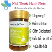 Mầm đậu nành Healthy Care Super Lecithin đẹp da, đào thải độc tố gan