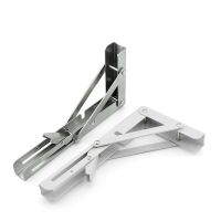 Stainless steel folding triangle bracket bracket load-bearing thickened partition bracket shelf support shelf shelf wall support