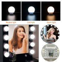 USB LED 12V Makeup Lamp Wall Light Beauty 610 Bulbs Kit For Dressing Table Dimmable Vanity Mirror Front Light Home Decoration