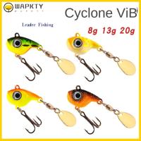 WAPKTY 2pcs ตะขอสามชั้น เหยื่อตกปลาโลหะ ช้อนโลหะโลหะ Wobblers crankbaits เหยื่อตกปลาช้อน ร้อนแรงมาก รอกสปินเนอร์ ล่อ VIB อุปกรณ์ตกปลาสำหรับตกปลา