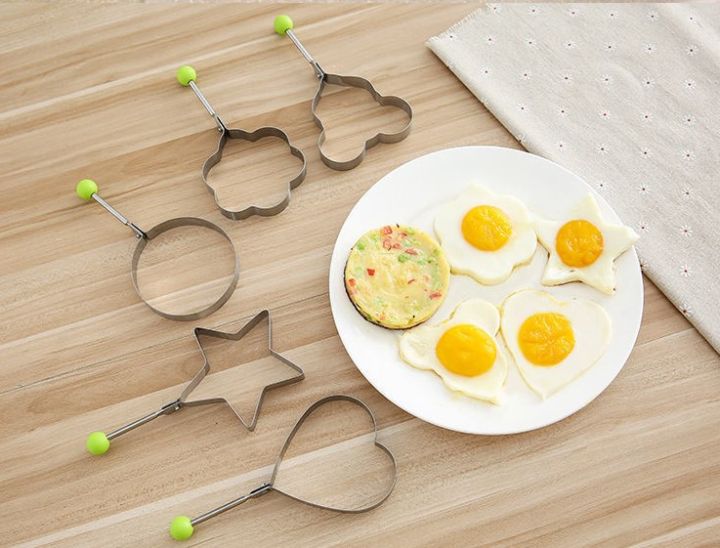 Stainless Steel Egg Pancake Mold And Cooking Ring Circle