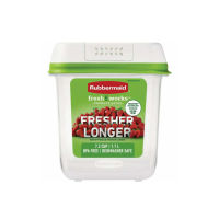 Rubbermaid กล่องเก็บผัก FRESHWORKS 7.2cups/1.7L 2N44