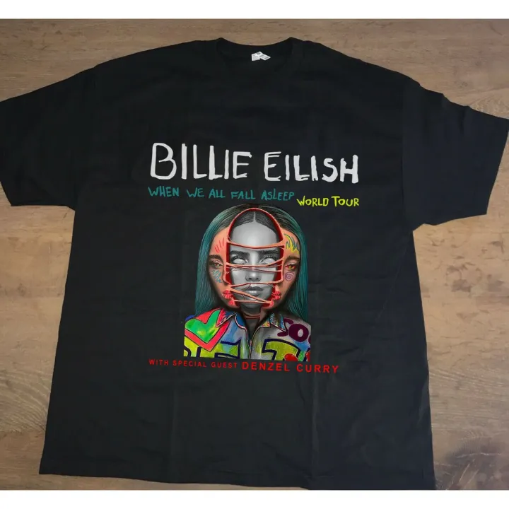 billie eilish world tour t shirt