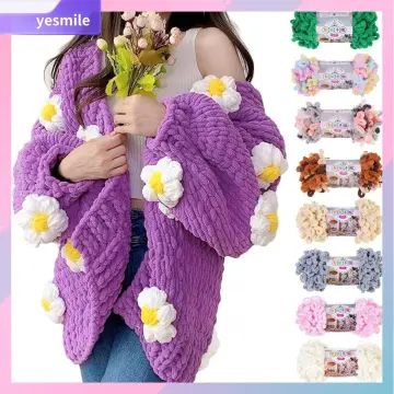 Yarn Storage Bag Round Knitting Wool Yarn Bags Organizer Crochet Sewing  Needles Handbag Weave Tools Accessories Bowl Crafts Tote