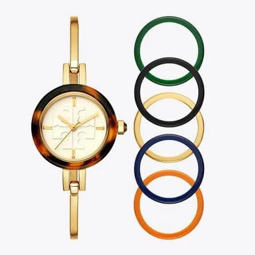 Tory Burch Bangle Watch with changeable rings | Lazada PH