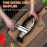 Portable Electric Fish Scaler Cleaner Remover Battery Descaler Scraper Fishing Scalers Seafood Tools Knif Kitchen