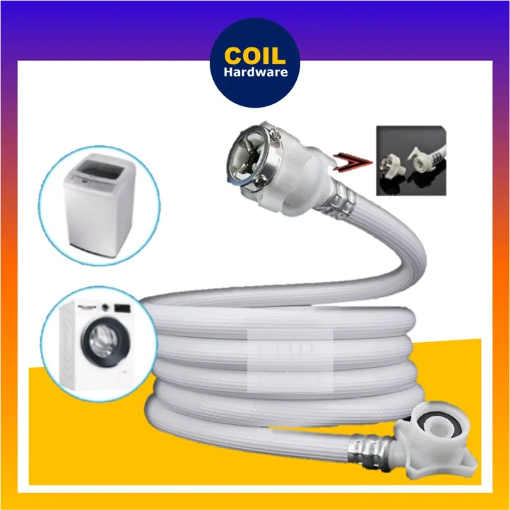 Quality COIL Washing Machine Inlet Hose Paip Masuk Air Mesin Basuh