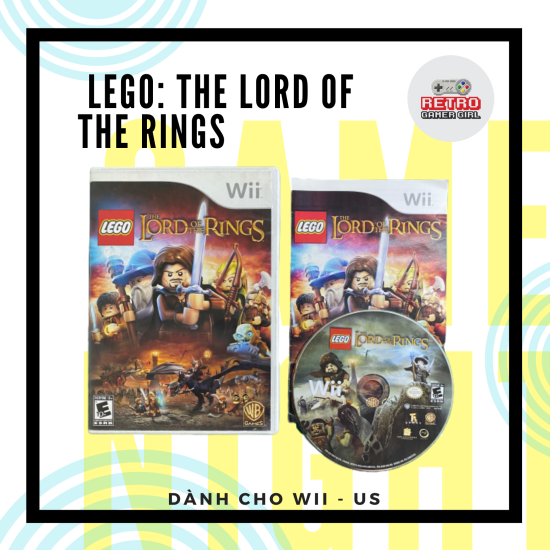 Đĩa game lego the lord of the rings wii hệ us - ảnh sản phẩm 1