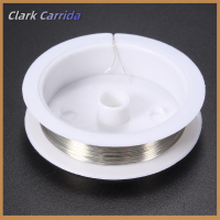 [Clark Carrida] 0.3 0.4 0.6 0.8Mm ลวดทองแดงชุบอุปกรณ์ทำลูกปัดเครื่องประดับงานฝีมือ DIY