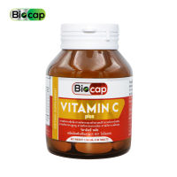 วิตามินซี พลัส x 1 ขวด  Vitamin C จากสารสกัด อะเซโรล่า ซิตรัส โรสฮิป คามู คามู มะขามป้อม เมล็ดองุ่น 1000 มก. ไบโอแคป Vitamin C plus Citrus Acerola Camu Rose Hips