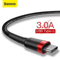 Baseus Official Store สายชาร์จ สายชาร์จโทรศัพท์มือถือ USB ประเภท C สายสำหรับซัมซุง S8หมายเหตุ8สายชาร์จ3.0 USB C สำหรับ Vivo Oppo Huawei Realme K20 Pro Type-C สายชาร์จเร็ว