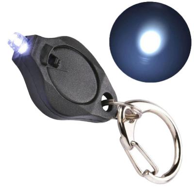 Mini LED Flashlight Keychain Night Light Outdoor UV CurrencyDetector Key Ring Light Torch Black Light UV Flashlight Ultraviolet Rechargeable Flashligh