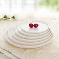 [COD] Imitation porcelain thickened snack plate shallow commercial hotel buffet side dish melamine tableware