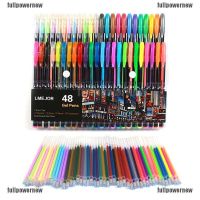 48 pcs Color Gel Pen Set Coloring Book Ink Pens Drawing Painting Craft Art