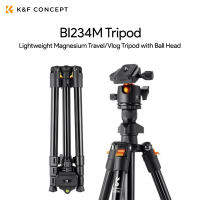 K&amp;F Concept BI234M Lightweight Magnesium Travel/Vlog Tripod with Ball Head ประกันศูนย์ไทย 1 ปี