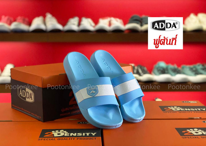 adda-รองเท้าแตะแบบสวม-สำหรับผู้หญิง-รุ่น-12z21-w1-ไซส์-4-6-ของเเท้-พร้อมส่ง