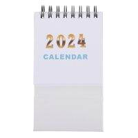 1 Book of Free Standing Calendar 2024 Desktop Calendar Desktop Calendar Desk Calendar for Office