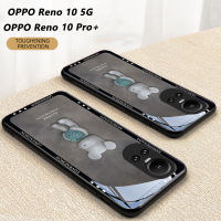 เคส OPPO Reno 10/10 Pro/ 10 Pro + Plus 5G ใหม่สุดหรูเลนส์เคสโทรศัพท์มือถือแข็งรูปหมีลูกบอลลายดอกไม้3มิติสำหรับเคสโทรศัพท์ป้องกันกล้องกันกระแทกกันและสิ่งสกปรก