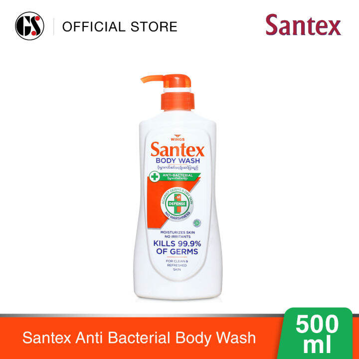 Santex Antibacterial Body Wash Original Red 500mL Lazada PH