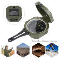 เข็มทิศกันน้ำโลหะผสมสังกะสีกันกระแทก Clear Scale Geological Compass Professional for Adventure