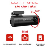 Bản Quốc Tế Camera Hành Trình cho Ô tô DDPAI mini Dash Cam Quay video Full HD camera hành trình cho xe hơi Tích hợp Wi-Fi,Góc rộng 130, Cảm biến camera G trên xe, Camera hành trình ô tô Dải động rộng (WDR)