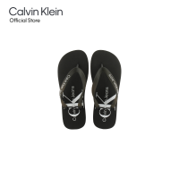 CALVIN KLEIN รองเท้าแตะผู้หญิง ทรง Flip Flop รุ่น YW00098 00X - สีดำ