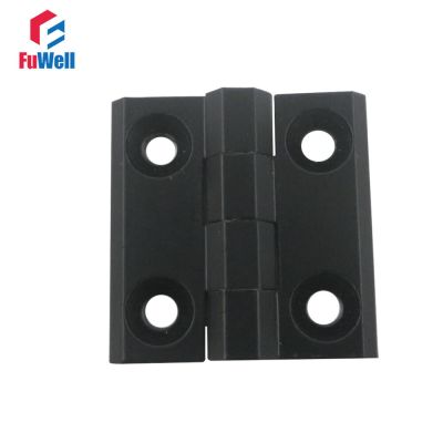 4pcs Corner Hinges Door Butt Zinc Alloy Heavy Duty Door Hinge 40x40mm Furniture Folding Hinges for Kitchen Cabinets Door Hardware Locks