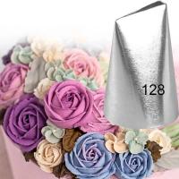 หัวบีบครีม เบอร์ 128 หัวบีบกลีบดอกไม้ขนาดใหญ่ Large Flower Petal Icing Piping Nozzle