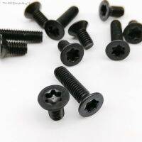 ◎ 10/50pcs M2 M2.5 M3 M4 Black Grade 8.8 Carbon Steel GB2673 Six-Lobe Torx Head Flat Countersunk Screw Six Lobe Bolt Metric Thread