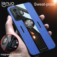 Lenuo เคสโทรศัพท์สำหรับ Xiaomi Poco F4 GT F3 X3 GT X3 NFC M3 Pro Redmi K40 Pro Note 10T เคสขาตั้งหรูหราฝาหลังหนัง TPU นิ่ม