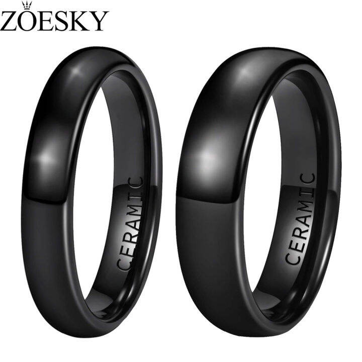 Ceramic clearance ring black