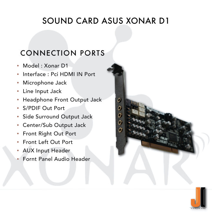 sound-card-asus-xonar-d1-7-1-channel-pci-second-hand