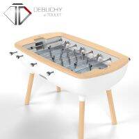 Debuchy by Toulet โต๊ะโกล์ดีไซน์ โต๊ะฟุตบอลมือหมุน เดอบูชี่ เดอะเพียวดีไซน์ สีขาว The Pure White Design Foosball Table