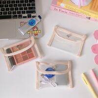 Fashion Clear PVC Coin Purse Women Transparent Card Kawaii Wallet Key Holder Storage Bag Girls Gift Small Pouch Hand Purses