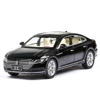 1:32 Volkswagen CC Alloy Toy Car Metal Die-casting Model Sound And Light Pull Back Toy Car Kids Gift Toys For Boys A132 Die-Cast Vehicles