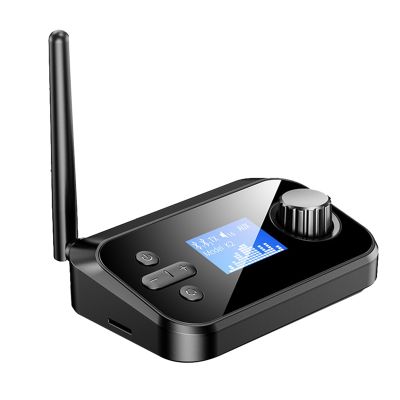 Bluetooth 5.1 Audio Transmitter Receiver RCA 3.5Mm AUX Stereo Wireless Adapter for PC TV Headphones