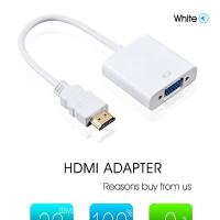 อะแดปเตอร์แปลง HDMI เป็น VGA,อะแดปเตอร์ตัวผู้เป็น VGA ตัวเมียตัวแปลง VGA 1080P สำหรับ Xb Ox 360 P S3 P S4