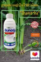 สารกำจัดวัชพืชในไร่ข้าวโพด-除草剂 อินคอร์น ชื่อสามัญ : มีโซไตรโอน + อะทราชีน 1000 ml.