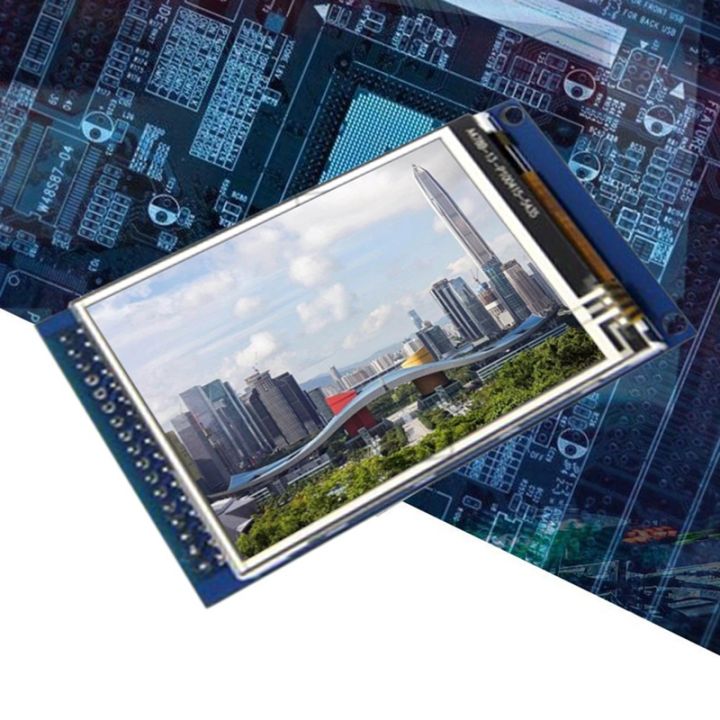 2-8-inch-tft-lcd-ili9341-touch-screen-module-accessories-kits-240x320-resolution-supporting-16bit-rgb-65k-color-display-with-touch-pen