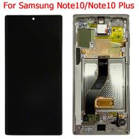 xfcOriginal N975F LCD For Samsung Galaxy Note 10 Plus Display With Frame Touch Screen Note10 SM-N975F N970F N9700 LCD Touch Screen