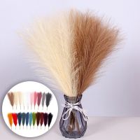 3/6/12pcs Pampas Grass European Style Simulated Artificial Flower 43cm Artificial Cattail Reed Simulated Reed Home Desktop Decor