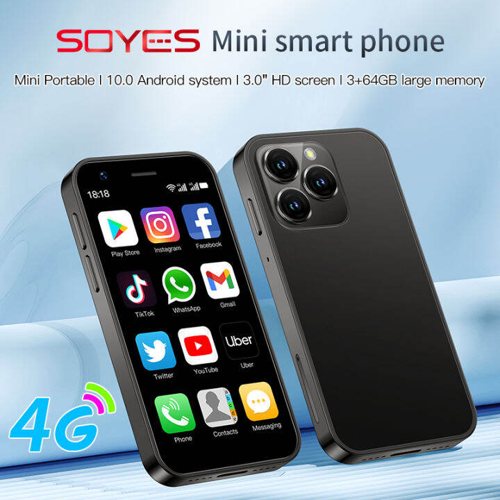 mini 4G Smartphone X16 HD 3 inch IPS Screen Quadcore 4G android smart