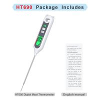 HABOTEST Instant Read Meat Thermometer Digital Kitchen Cooking Food Candy Thermometer For Oil Deep Fry BBQ Grill Thermometer